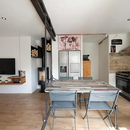 Maison Chaleureuse Avec Jacuzzi Ferienhaus *